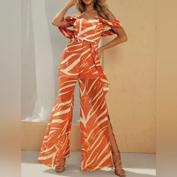 GUESS By Marciano Rumble In The Jungle Jumpsuit - Picture 1 of 11